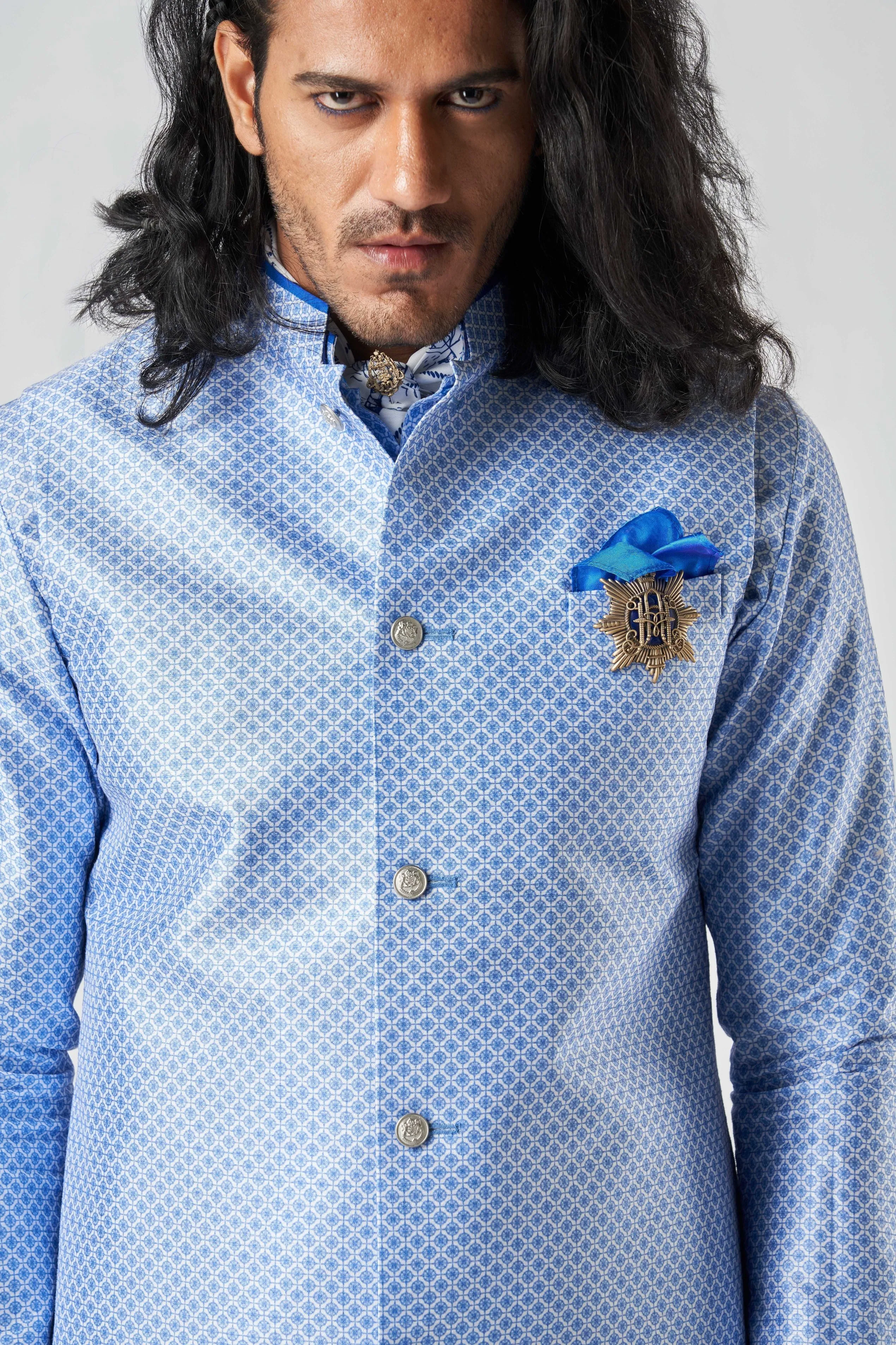 Printed Bandhi - Blumen